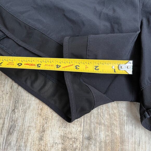 Athleta Mesh Racer Run Short 4" Women's L Black - Picture 10 of 10